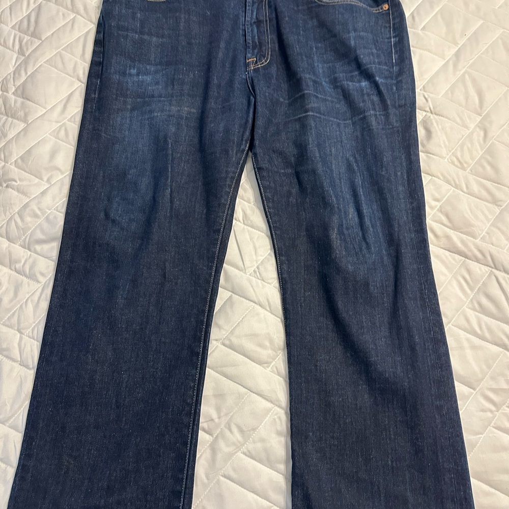 Lucky Brand Dark Blue Straight Jeans
